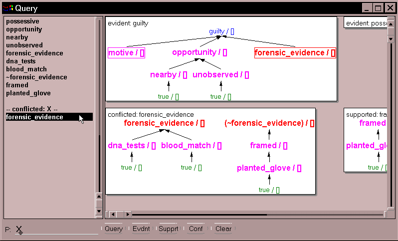 Query window